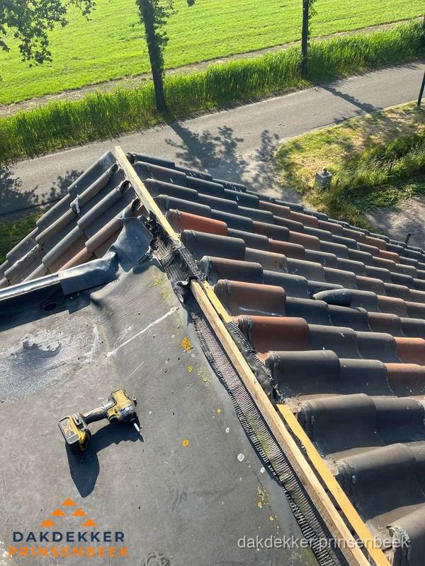 Kosten dakgoot vervangen: werkzaamheden aan dakrand in Prinsenbeek